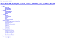 Desktop Screenshot of hotel.seiwald.at