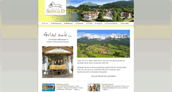 Desktop Screenshot of hotelpano.seiwald.at